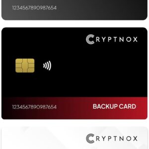 Ultra Secure Crypto Hardware Wallet – Pack OF 2 |Crypto Wallet Cold Storage for Bitcoin, Ethereum, Nfts & More | Biometric Pairing, Encrypted NFC Tap-To-Sign | Bonus FIDO2 Security Key Functionality